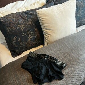 Calvin Klein Black trunks- sis small